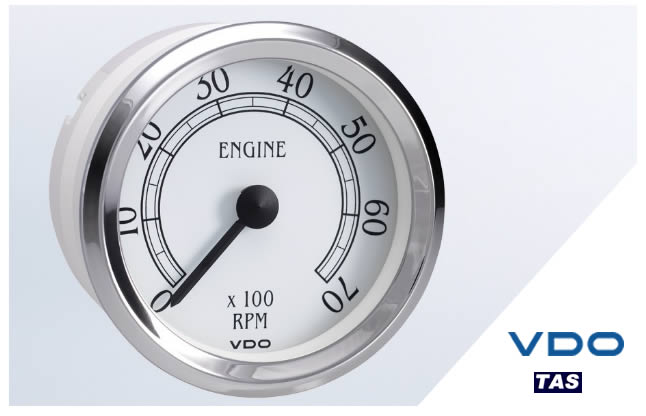 VDO Cockpit Royale 7,000 RPM Tachometer